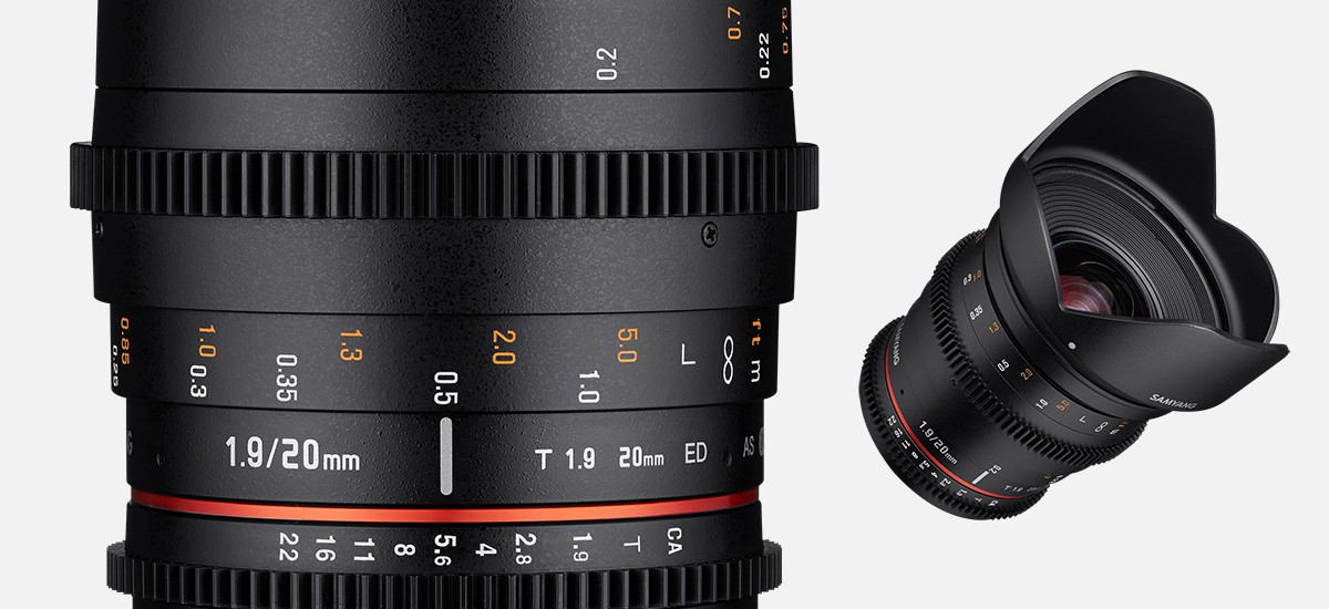 Объектив Samyang 20mm T1.9 ED AS UMC