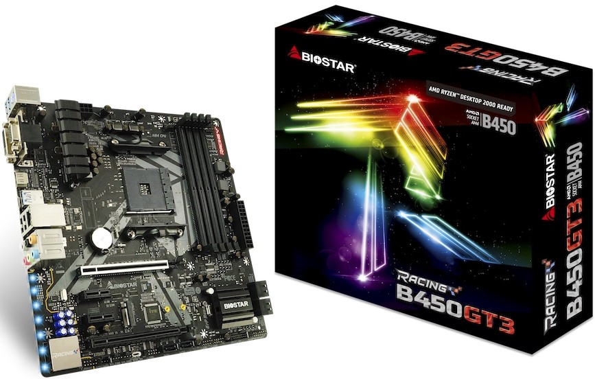 Материнская плата Biostar B450GT3 Ver. 6.x