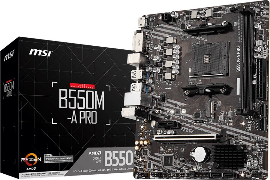 Материнская плата MSI B550M-A PRO