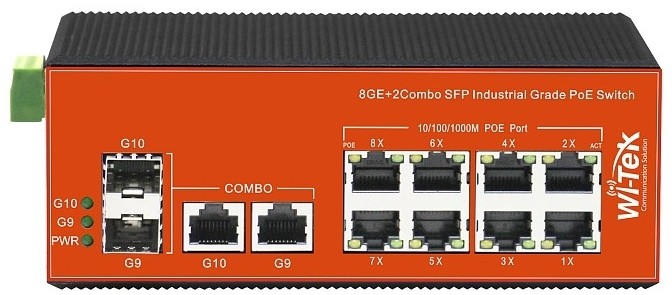 Коммутатор Wi-Tek WI-PS310GF-I