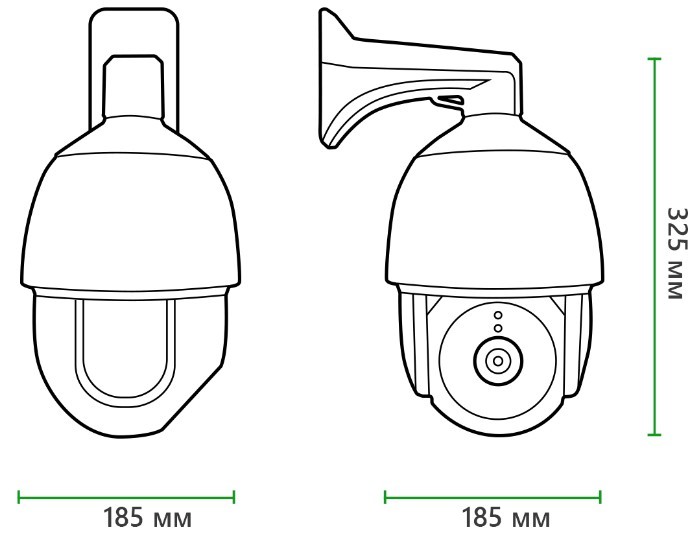 Wi-Fi камера GreenVision GV-097-IP-H-DOS20V-150