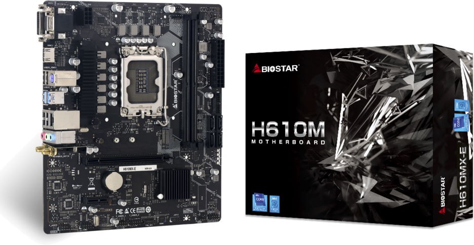 Материнская плата Biostar H610MX-E