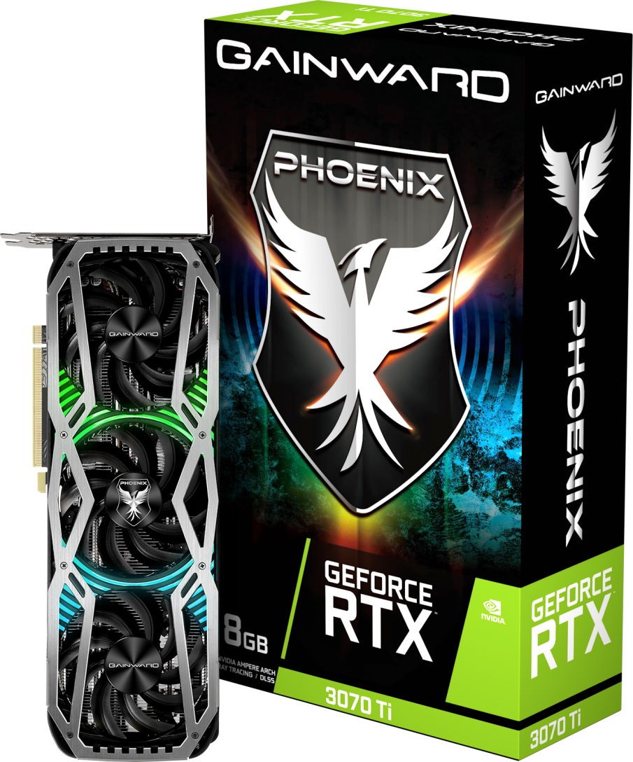 Видеокарта Gainward GeForce RTX 3070 Ti Phoenix (NED307T019P2-1046X)