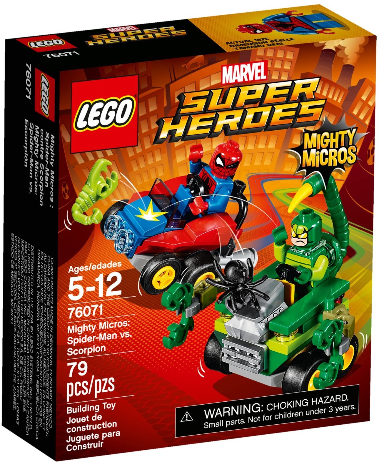 lego spider man mighty micros