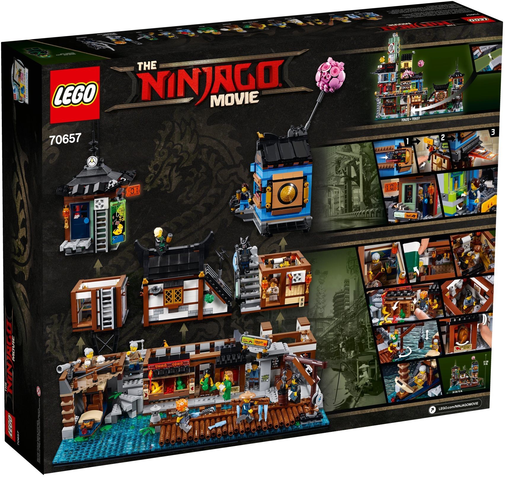 ninjago city docks lego