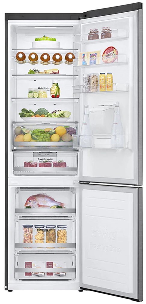 Холодильник LG GB-F62PZHMN серебристый (8806091014078)