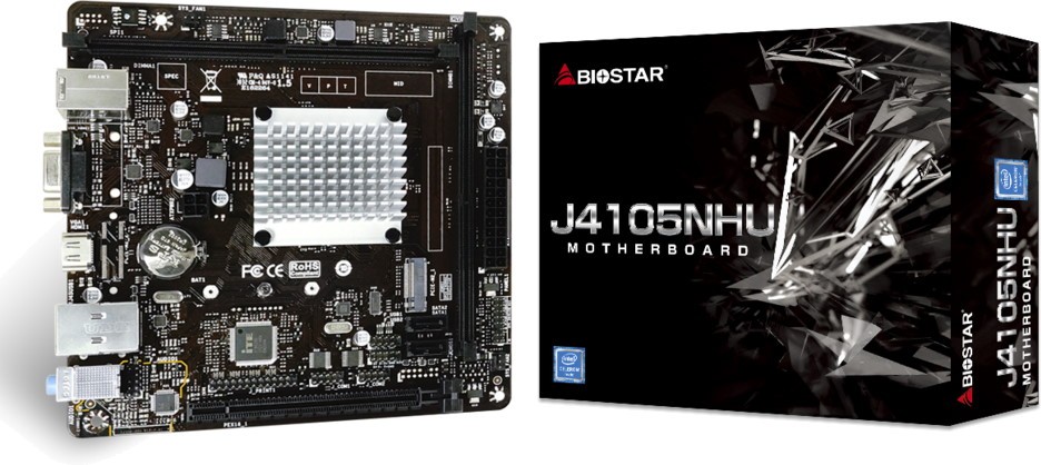 Материнская плата Biostar J4105NHU