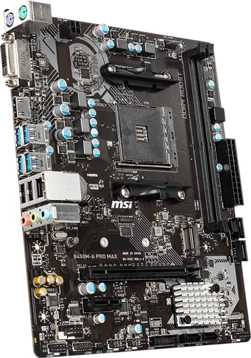 Материнская плата MSI B450M-A PRO MAX