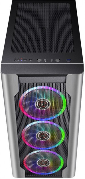 Корпус 1stPlayer DX-R1-PLUS Color LED черный