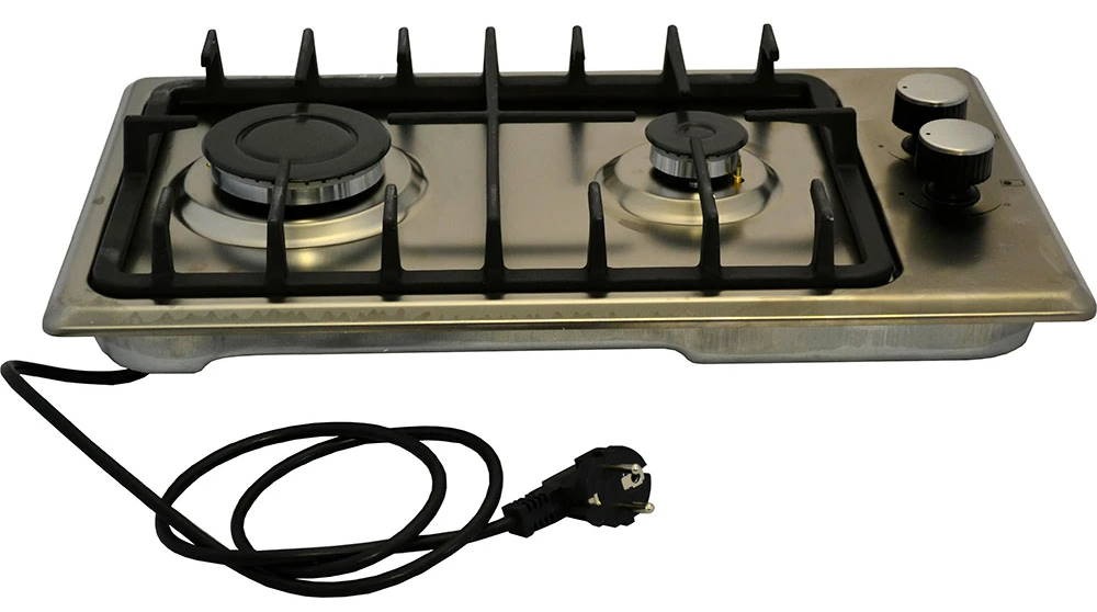 Варочная поверхность Grunhelm GPG 3356 BF нержавейка