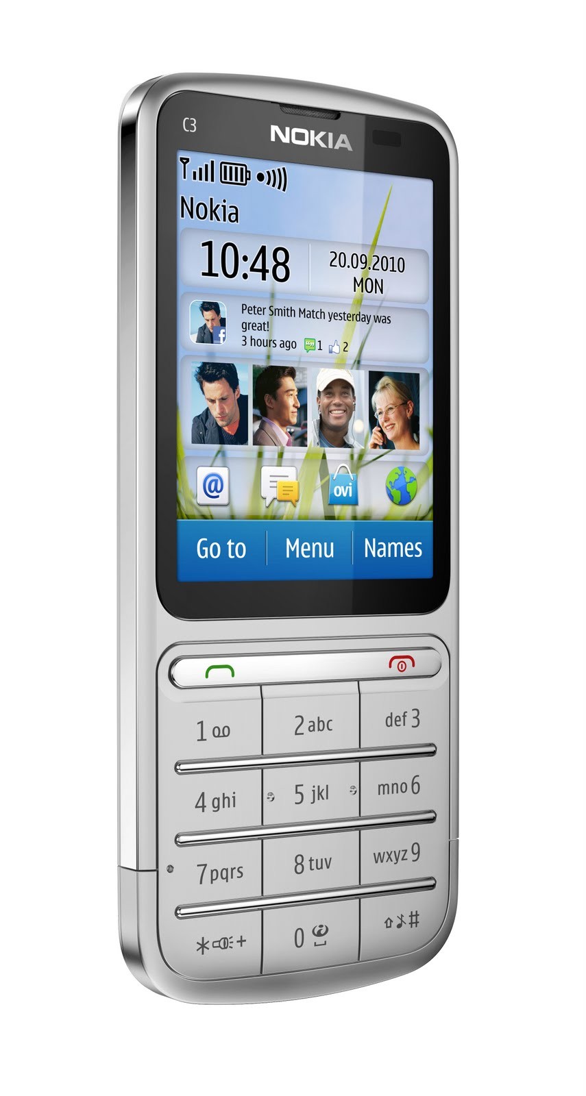 Мобильный телефон Nokia C3-01. Вопросы и ответы о Nokia C3-01