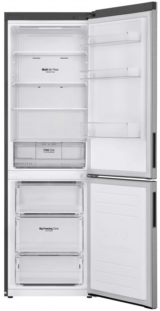 Холодильник LG GA-B459CLWM серебристый