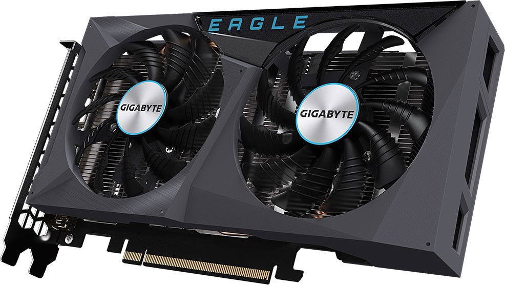 Видеокарта Gigabyte GeForce RTX 3050 EAGLE OC 8G (GV-N3050EAGLE OC-8GD)