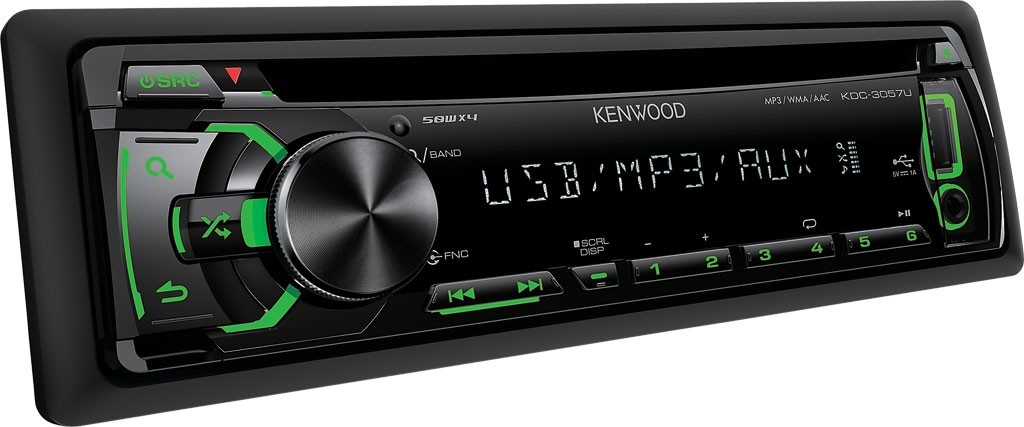 Автомагнитола Kenwood KDC-3057UG. Обзоры, Инструкции, Ссылки.