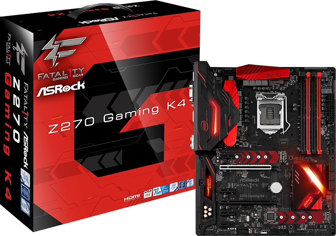 Asrock Fatal1ty Z270 Gaming K4 Kupit Materinskuyu Platu Sravnenie Cen Internet Magazinov Foto Harakteristiki Opisanie E Katalog