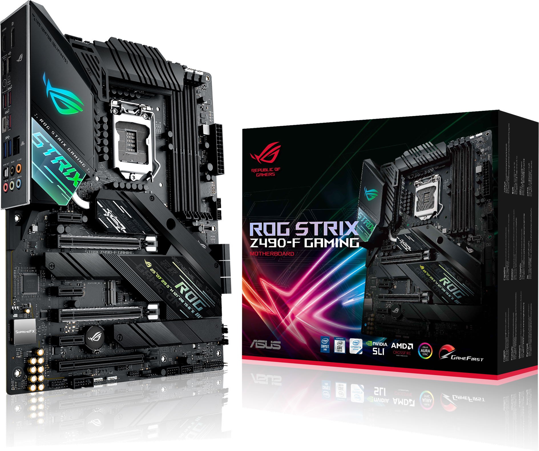 Материнская плата Asus ROG STRIX Z490-F GAMING